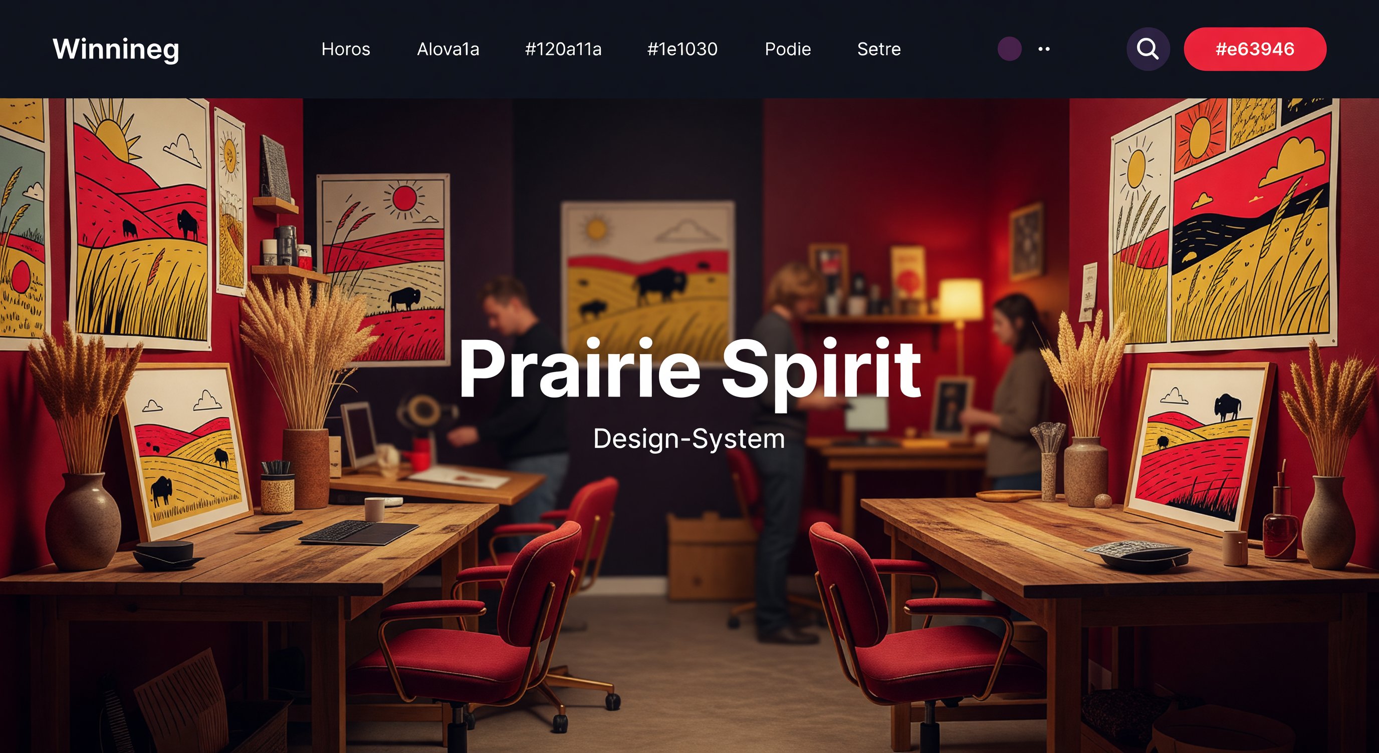 WinnipegSpirit team and comic art studio